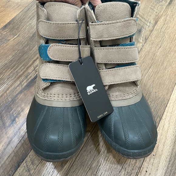 NEW Sorel winter snow boots boy 13 - Picture 7 of 10